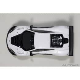 autoart - 1:18 mclaren 650s gt3 plain body version (white)