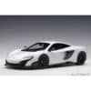 autoart - 1:18 mclaren 675lt (silica white)