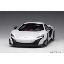 autoart - 1:18 mclaren 675lt (silica white)