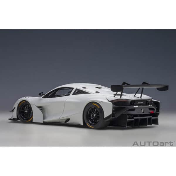 autoart - 1:18 mclaren 720s gt3 plain body version (white)