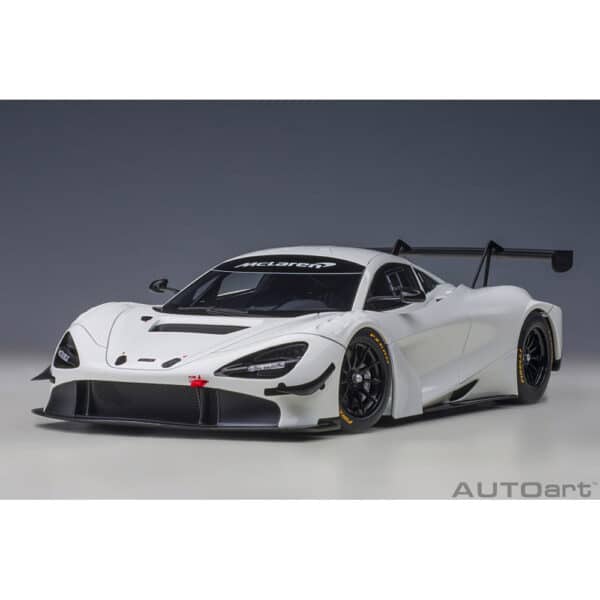 autoart - 1:18 mclaren 720s gt3 plain body version (white)