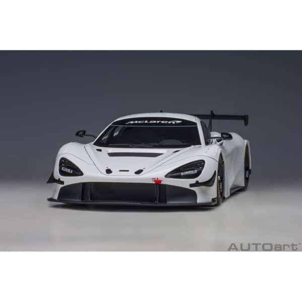 autoart - 1:18 mclaren 720s gt3 plain body version (white)