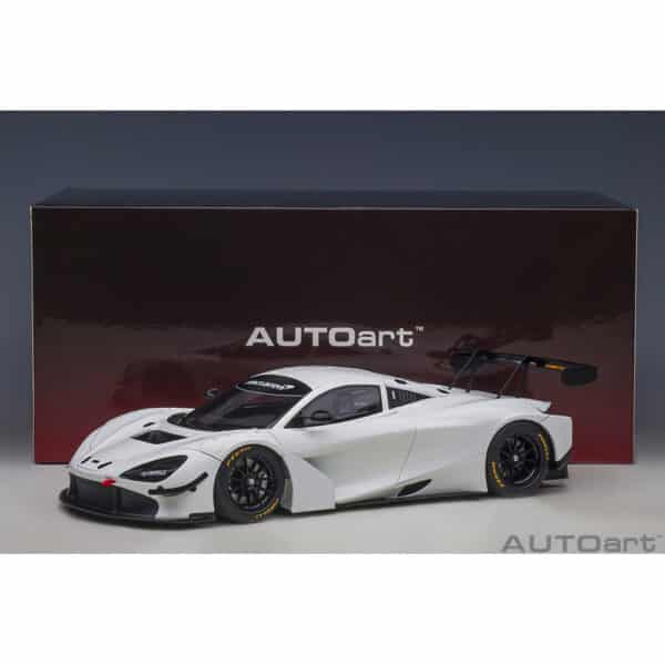 autoart - 1:18 mclaren 720s gt3 plain body version (white)