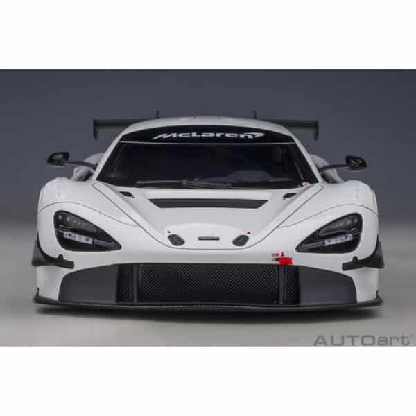 autoart - 1:18 mclaren 720s gt3 plain body version (white)