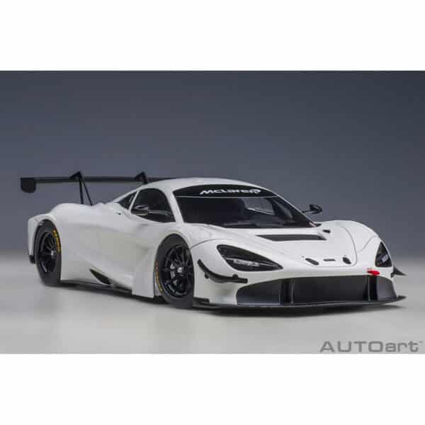 autoart - 1:18 mclaren 720s gt3 plain body version (white)