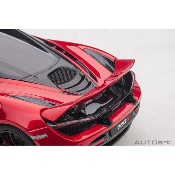 autoart - 1:18 mclaren 720s (memphis red)