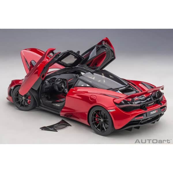 autoart - 1:18 mclaren 720s (memphis red)