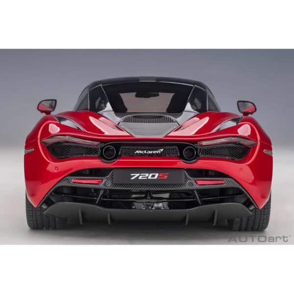 autoart - 1:18 mclaren 720s (memphis red)