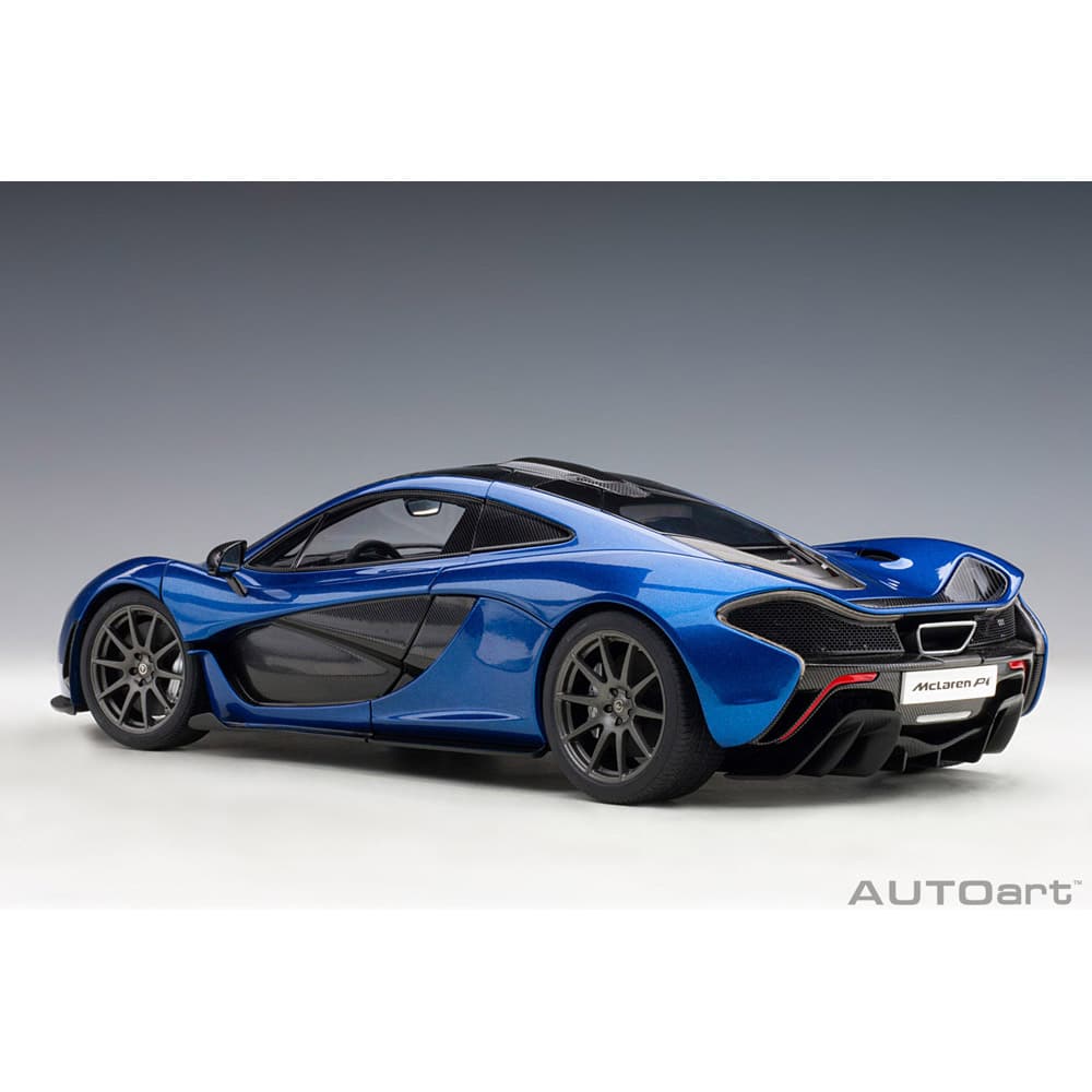 オートアート McLAREN P1 アザーブルー 1/18 ミニカー Y0949 AUTOart McLaren P1 - 1/18 Diecast | Blue McLaren P1