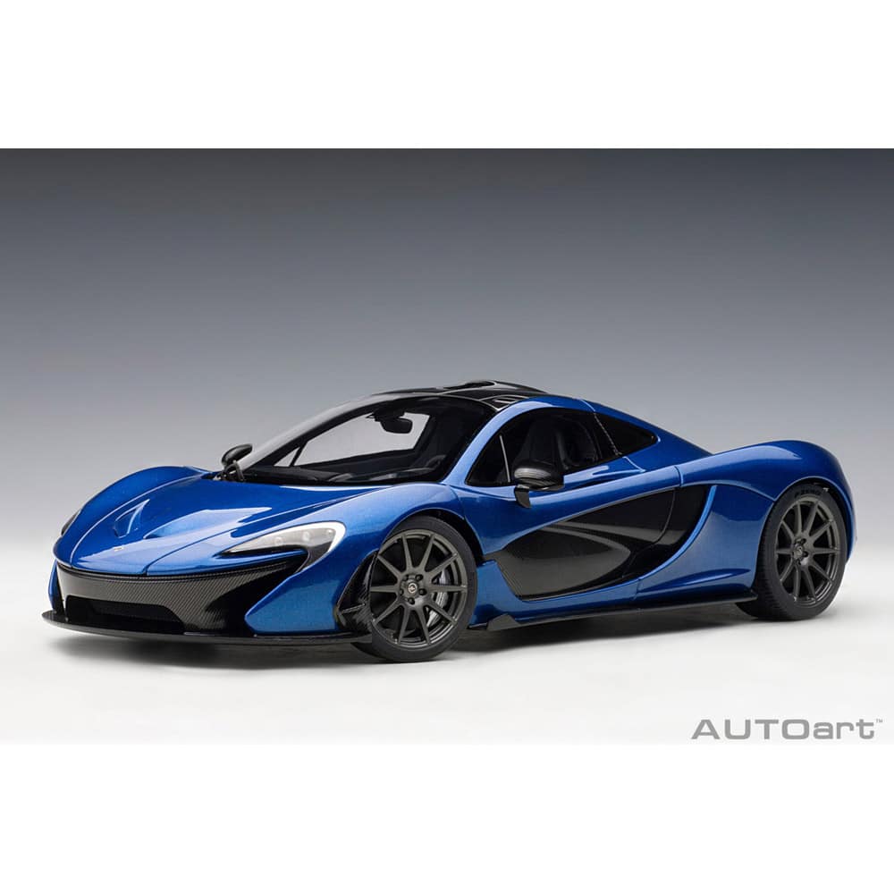 オートアート McLAREN P1 アザーブルー 1/18 ミニカー Y0949 AUTOart McLaren P1 - 1/18 Diecast | Blue McLaren P1