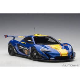 autoart - 1:18 mclaren p1 gtr (blue metallic)