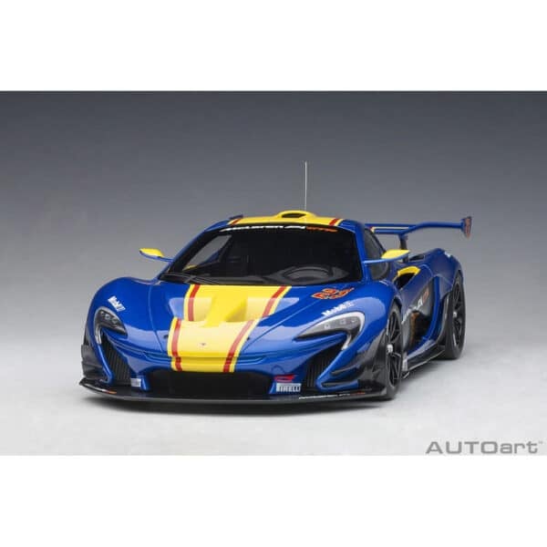 autoart - 1:18 mclaren p1 gtr (blue metallic)