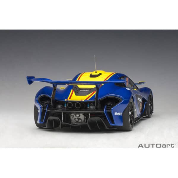 autoart - 1:18 mclaren p1 gtr (blue metallic)