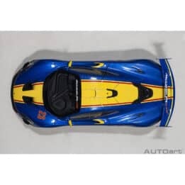 autoart - 1:18 mclaren p1 gtr (blue metallic)