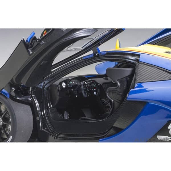 autoart - 1:18 mclaren p1 gtr (blue metallic)