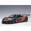 autoart - 1:18 mclaren p1 gtr (dark grey metallic)