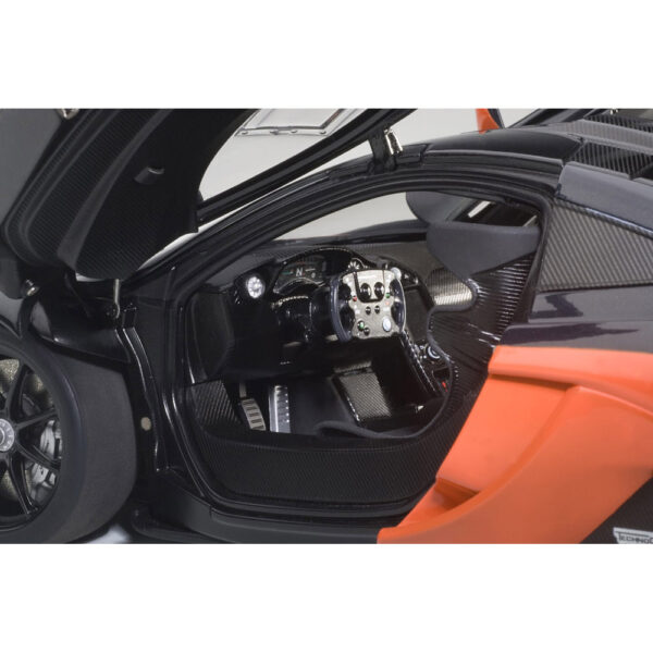 autoart - 1:18 mclaren p1 gtr (dark grey metallic)