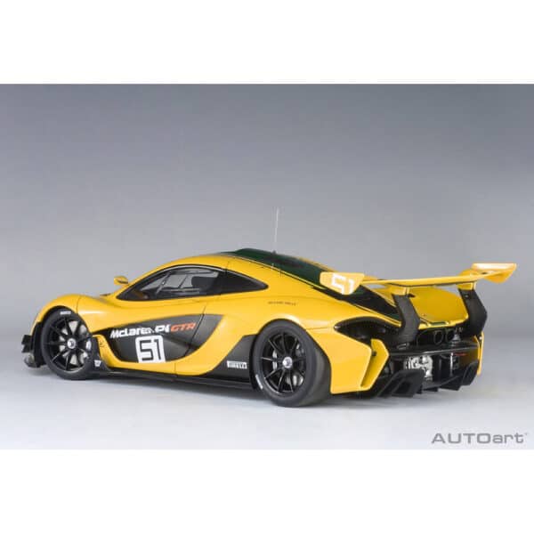 autoart - 1:18 mclaren p1 gtr (yellow)