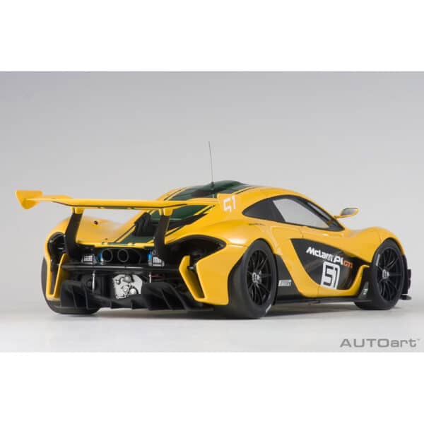 autoart - 1:18 mclaren p1 gtr (yellow)