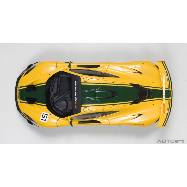 autoart - 1:18 mclaren p1 gtr (yellow)