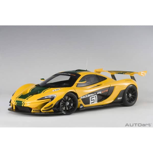 autoart - 1:18 mclaren p1 gtr (yellow)