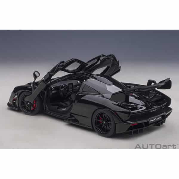 autoart - 1:18 mclaren senna (stealth cosmos)