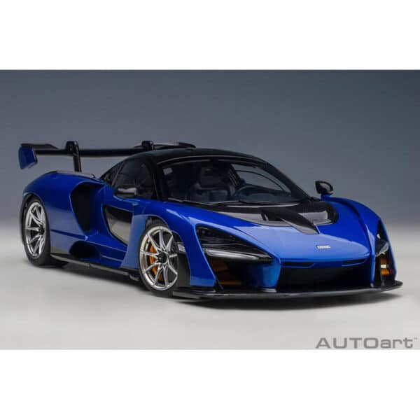 autoart - 1:18 mclaren senna (trophy kyanos)