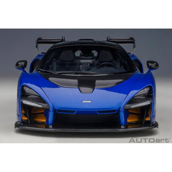 autoart - 1:18 mclaren senna (trophy kyanos)
