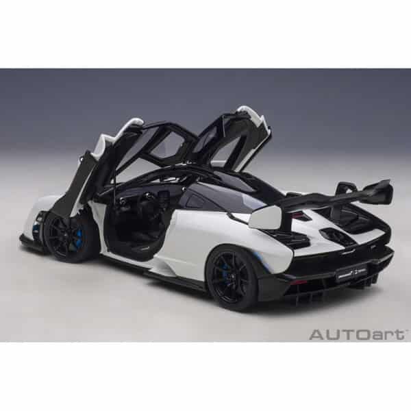 autoart - 1:18 mclaren senna (vision pure)