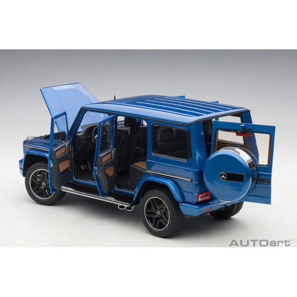 autoart - 1:18 mercedes-amg g63 2017 (designo mauritius blue)