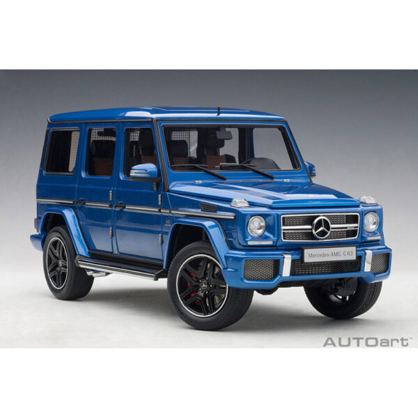 autoart - 1:18 mercedes-amg g63 2017 (designo mauritius blue)