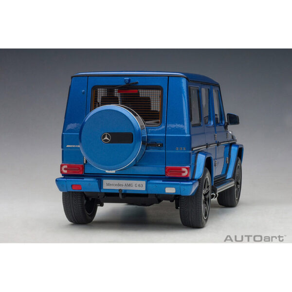 autoart - 1:18 mercedes-amg g63 2017 (designo mauritius blue)