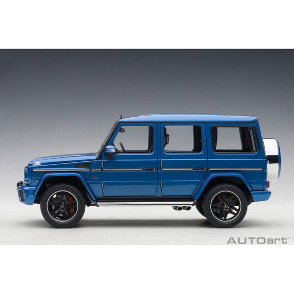 autoart - 1:18 mercedes-amg g63 2017 (designo mauritius blue)