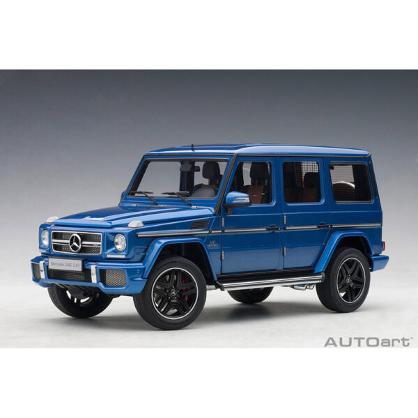 autoart - 1:18 mercedes-amg g63 2017 (designo mauritius blue)