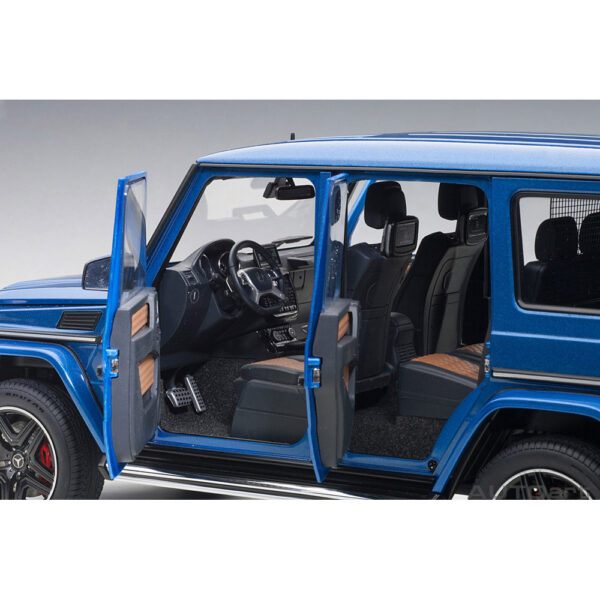 autoart - 1:18 mercedes-amg g63 2017 (designo mauritius blue)