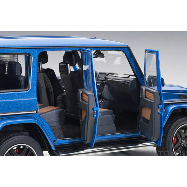 autoart - 1:18 mercedes-amg g63 2017 (designo mauritius blue)