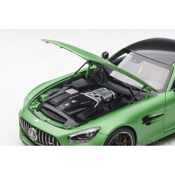 autoart - 1:18 mercedes-amg gt r (amg green hell magno)