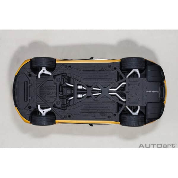 autoart - 1:18 mercedes-amg gt r (amg solarbeam)
