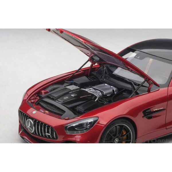 autoart - 1:18 mercedes-amg gt r (designo cardinal red metallic)
