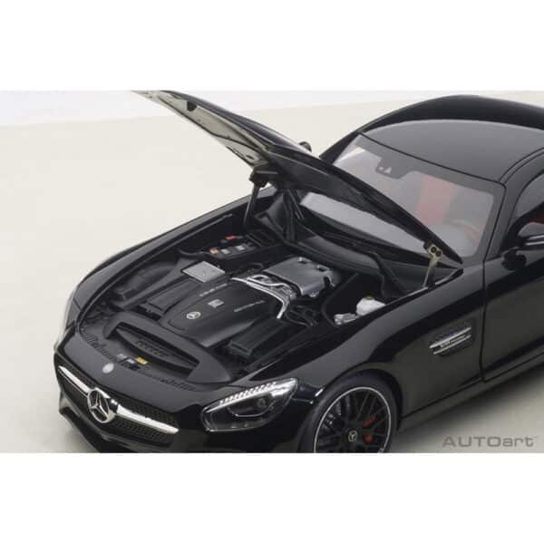 autoart - 1:18 mercedes-amg gt s (black)