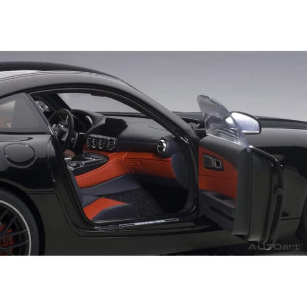 autoart - 1:18 mercedes-amg gt s (black)