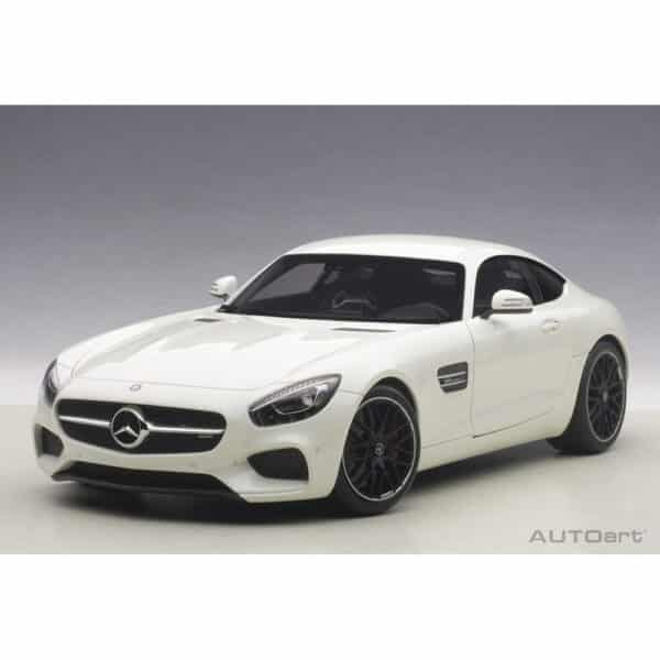 autoart - 1:18 mercedes-amg gt-s (designo diamond white)