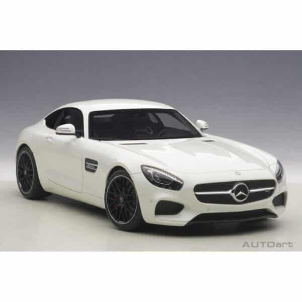 autoart - 1:18 mercedes-amg gt-s (designo diamond white)