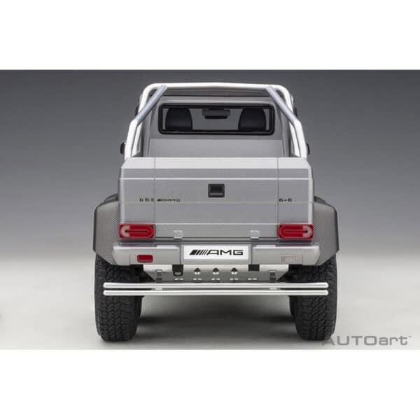 autoart - 1:18 mercedes-benz g63 amg 6?6 (designo platinum magno)