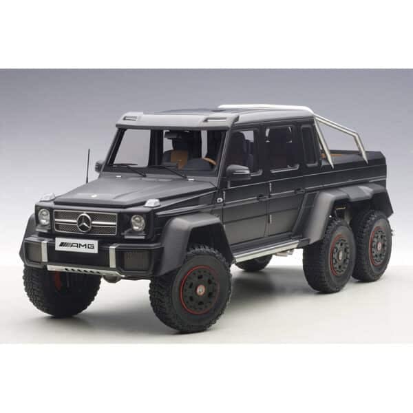autoart - 1:18 mercedes-benz g63 amg 6?6 (matt black)