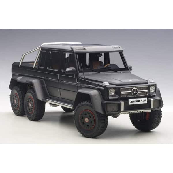 autoart - 1:18 mercedes-benz g63 amg 6?6 (matt black)