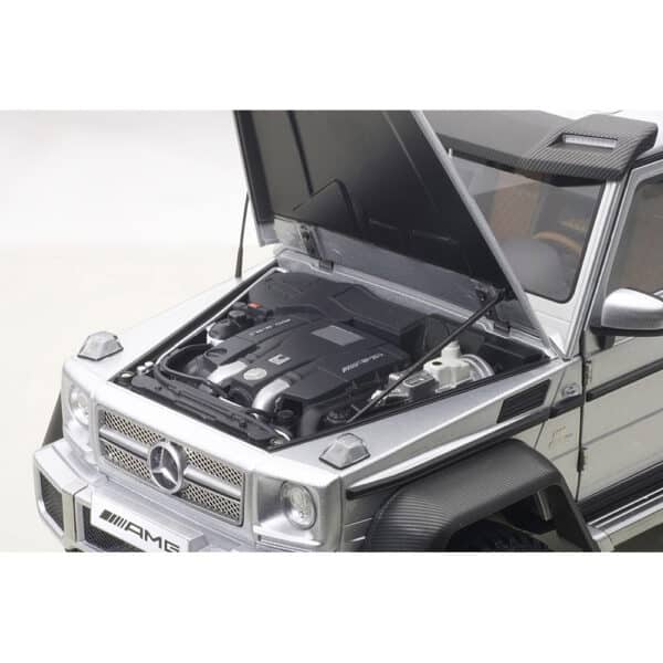 autoart - 1:18 mercedes-benz g63 amg 6?6 (silver)