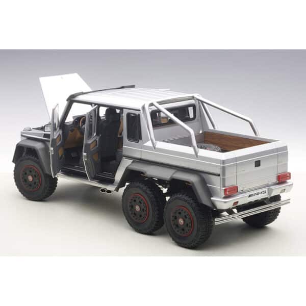 autoart - 1:18 mercedes-benz g63 amg 6?6 (silver)