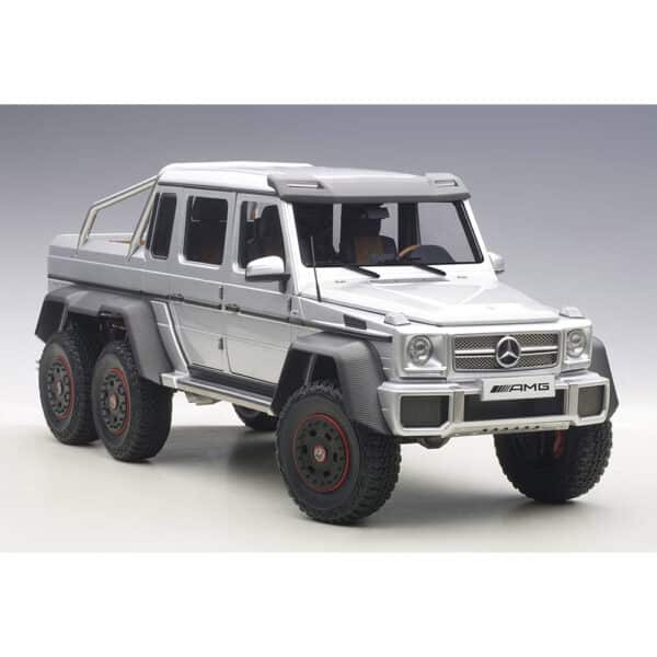 autoart - 1:18 mercedes-benz g63 amg 6?6 (silver)