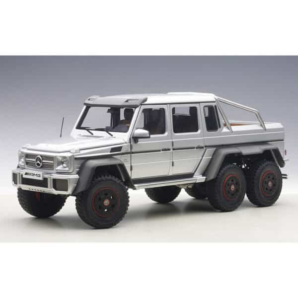 autoart - 1:18 mercedes-benz g63 amg 6?6 (silver)